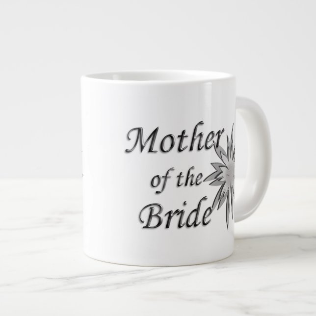 Mutter der Braut Jumbo-Tasse (Vorderseite Rechts)