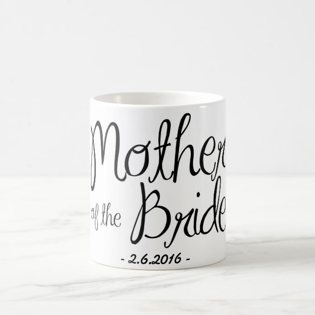 Mutter der Braut-Kaffee-Tasse Tasse (Mittel)