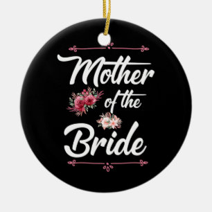 Mutter der Braut Keramik Ornament