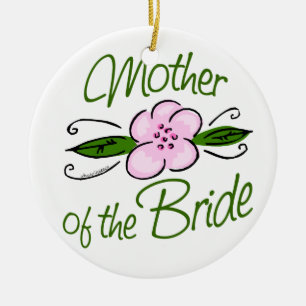 Mutter der Braut Keramikornament