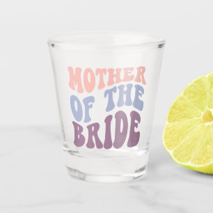 Mutter der Braut Matching Wedding Party Schnapsglas