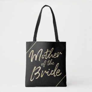 Mutter der Braut Moderne Gold Schrift-Typografie
