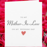 Mütter der Braut oder des Bräutigams, Danke, Hochz