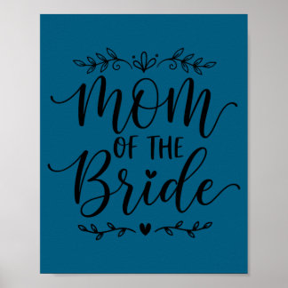Mutter der Braut passende Familie Braut Mutter 202 Poster