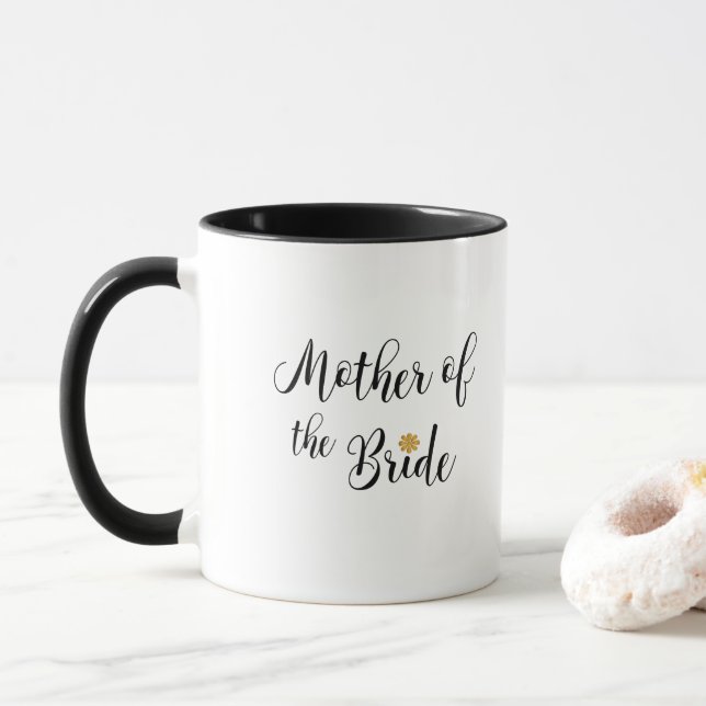 Mutter der Braut Stilvolle Tasse (Mit Donut)