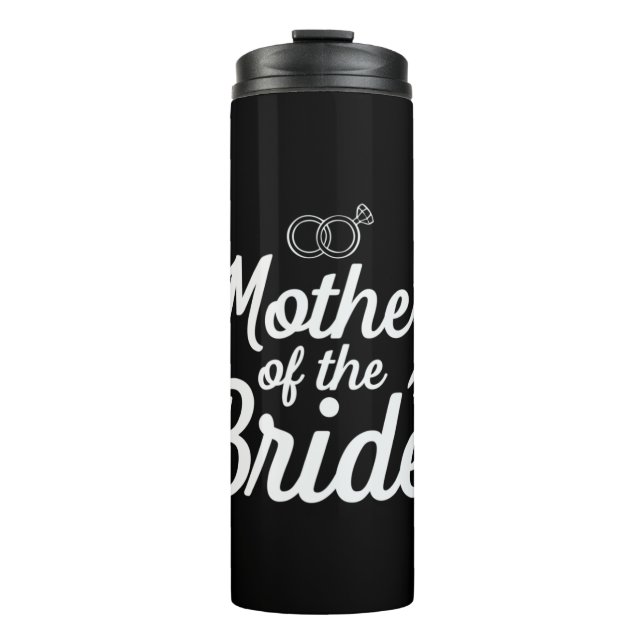Mutter der Braut Thermosbecher (Vorderseite)