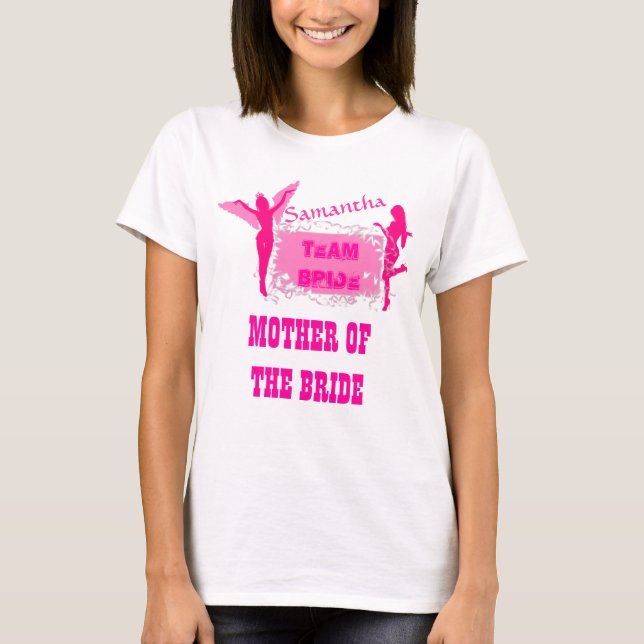 Mutter der Brautbachelorette T-Shirt (Vorderseite)