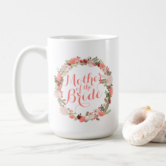Mutter der Brautfrühlingsblüte Klassische Tasse (Mit Donut)