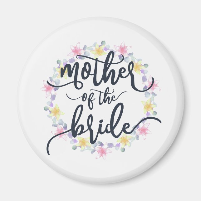 Mutter der Brautkalligrafie | Magnet (Vorne)