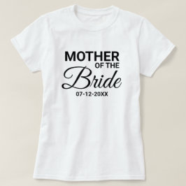 Mutter der Brautpazierfamilie T-Shirt