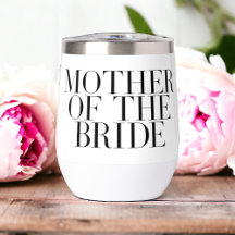 Mutter der Bride Black Moderne Elegant Custom