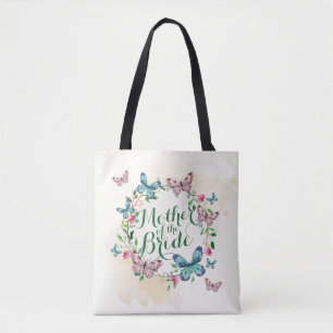 Mutter der Bride Butterfly Tote Tag