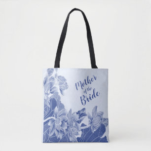 Mutter der Bride Exotic Blue Lotus Floral
