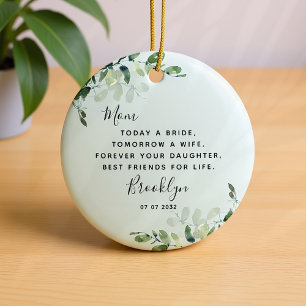 Mutter der Bride Keepake Keramik Ornament