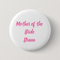 Mutter der Bride Pink Individuelle Name Geschenke 