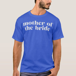 Mutter der Bride Retro Simple Minimalistisch Match T-Shirt
