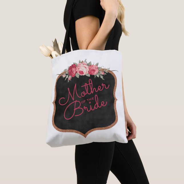 Mutter der Bride Script Rosa Blumenzwiese (Von Nahem)