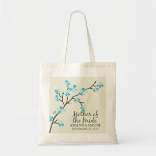 Mutter der Bride Wedding Party Gift Bag (Aqua) Tragetasche