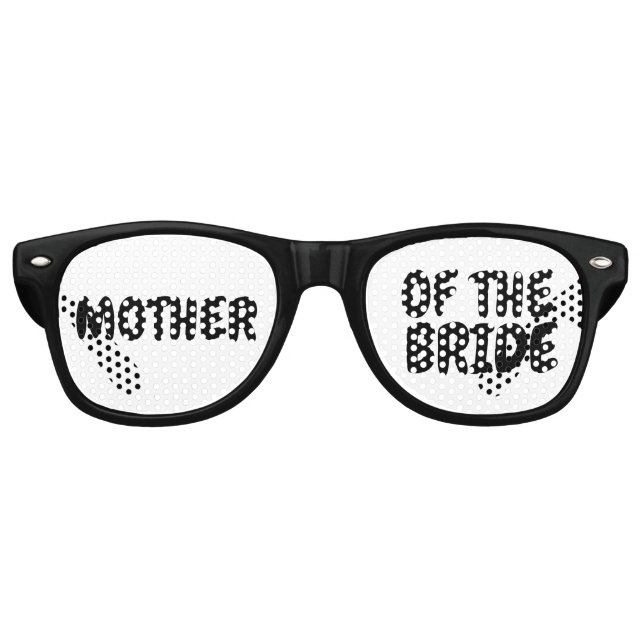 MUTTER DER BRIDE WEDDING PARTY SUNGLASSES PARTYBRILLE (Vorderseite)