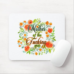 Mutter der F*cking-Jahr-Wildblume Blumenkohle Mama Mousepad
