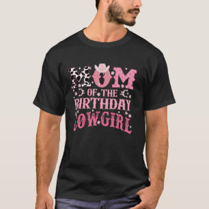 Mutter der Geburtstags-Cowgirl Rodeo-Mama des Gebu T-Shirt