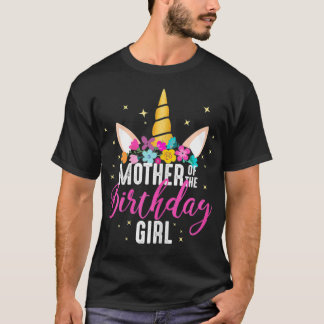 Mutter der Geburtstagsmädagoge Gift Unicorn T-Shirt