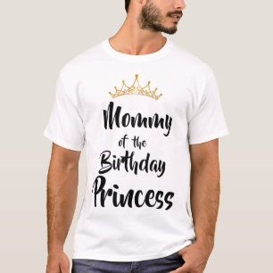 Mutter der Geburtstagsprinzessin Matching Family T-Shirt