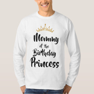Mutter der Geburtstagsprinzessin Matching Family T-Shirt