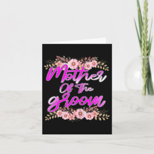 Mutter der Groom-Bachelorette-Hochzeitsfeier Bri Karte