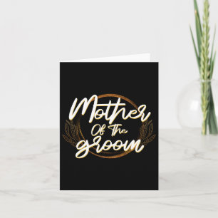 Mutter der Groom-Bachelorette-Hochzeitsfeier Bri Karte