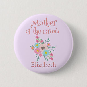 Mutter der Groom-Blume Button