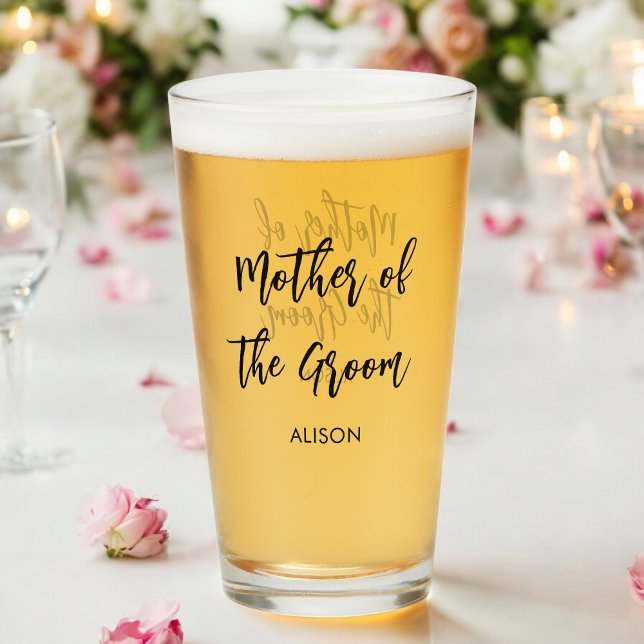 Mutter der Groom-Brautjungfrau Hochzeit Glas (Von Creator hochgeladen)