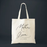 Mutter der Groom-Chic-Tasche Tragetasche<br><div class="desc">Die Mutter der Groom-Geschenk bietet moderne Schrift-Handschrift Kalligraphie.</div>