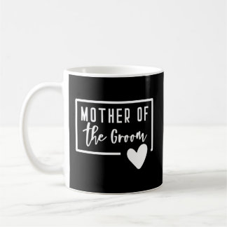 Mutter der Groom-Herz-Mama Hochzeit Bachelorette Kaffeetasse