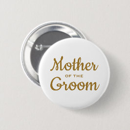 Mutter der Groom-Hochzeit  Button