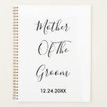 Mutter der Groom Hochzeiten einfache Gabe Gefallen Planer<br><div class="desc">"Mutter des Bräutigams" in einem wunderschönen und eleganten Text gedruckt,  ist dies ein perfektes Geschenk oder Gastgeschenk für die Mutter des Bräutigams. Sie können den Text nach Belieben anpassen.</div>