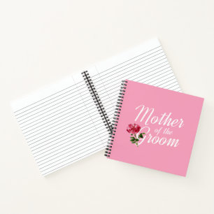 Mutter der Groom-Hochzeitkalligraphie   Notebook Notizbuch