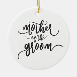 Mutter der Groom-Hochzeitkalligraphie | Ornament