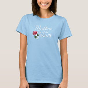 Mutter der Groom-Hochzeitkalligraphie T - SHIRT
