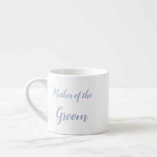 Mutter der Groom-Hochzeitsgeschenk-Kaffeetasse Espressotasse