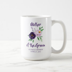 Mutter der Groom Lila Lavendel Kaffeetasse