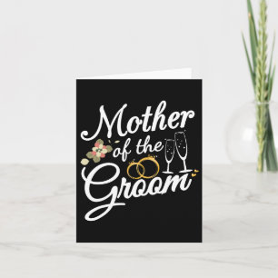 Mutter der Groom Mama Geschenke für Hochzeit oder  Karte
