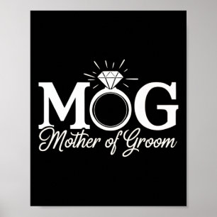 Mütter der Groom Mob Mog Mama Wedding Bac Poster