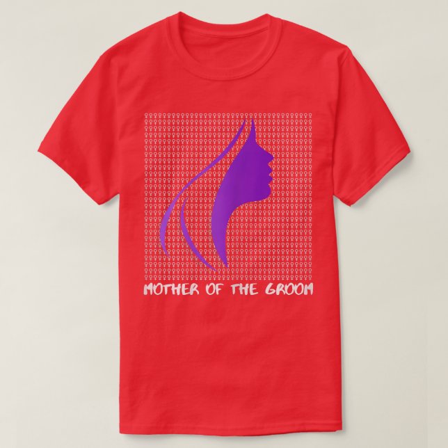 Mutter der Groom-MütterTag2400 T-Shirt (Design vorne)
