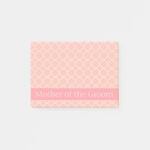 Mutter der Groom Rosa und Weiß