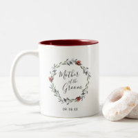 Mutter der Groom-Tasse | Rustikales Herbstblut