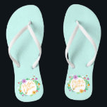 Mutter der Groomhochzeit | Flip Flops<br><div class="desc">For further customization,  please click the Customize button and use our design tool to modify this template. If the options are available,  you may change text and image by simply clicking on "Edit/Remove Text or Image Here" and add your own. Designed by Freepik.</div>