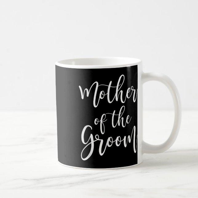 Mutter der Groomhochzeit-Mama Kaffeetasse (Rechts)