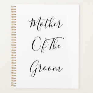 Mutter der Groomhochzeiten Elegantes Geschenk Guns Planer