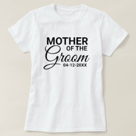 Mutter der Hochzeitsfamilie Groom T-Shirt